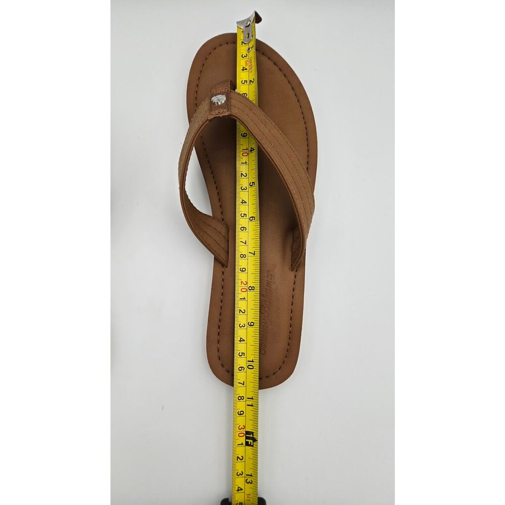 Tommy Bahama Speedwell Sandals Women 9 Tan Thong Flip Flops NWT - Picture 8 of 9